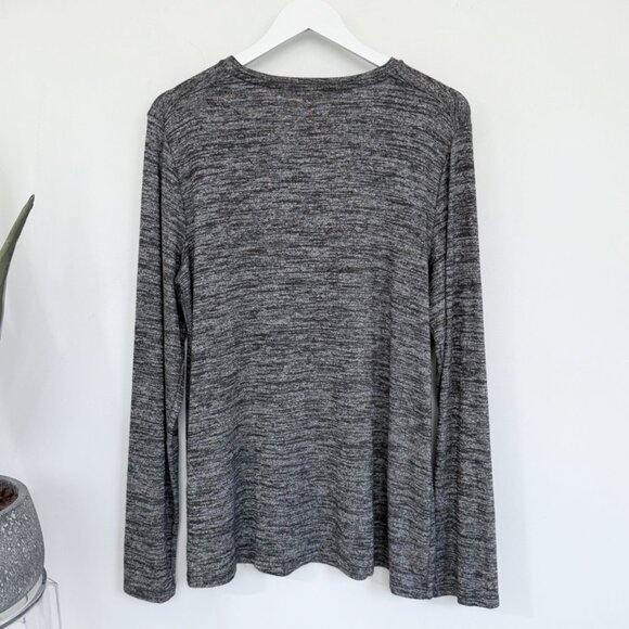 Banana Republic Luxespun Spacedye soft and flowy long-sleeve tee Large - Picture 5 of 7